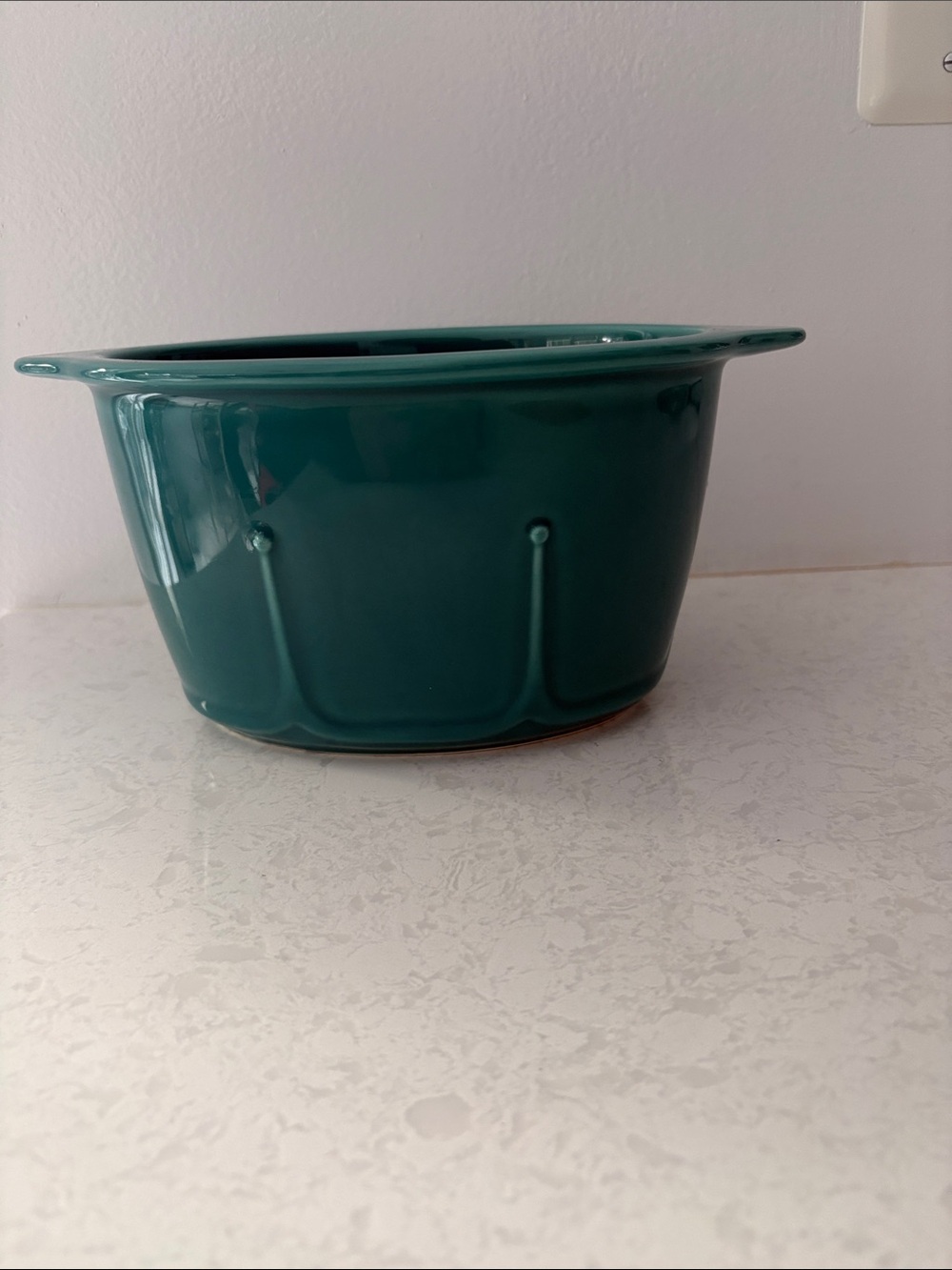 Princess House Ceramic Teal Casserole Baking Dish Replacement Piece